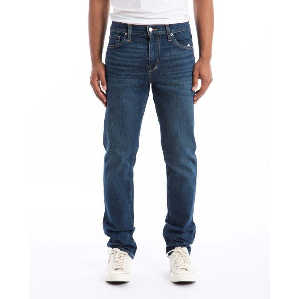 Joe's Jeans The Brixton Men's Straight Leg Size 38 Dark Wash Whiskered MSRP $168